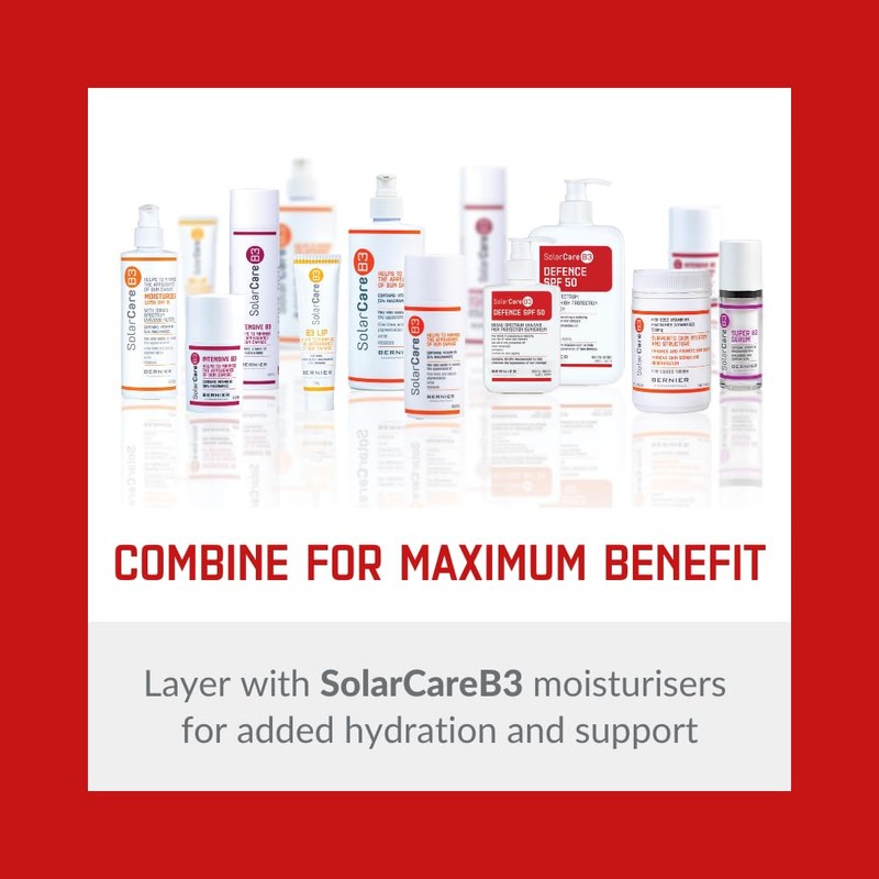 SolarCareB3 Defence SPF 50 Sunscreen, Broad Spectrum UVA/UVB Protection, 5%