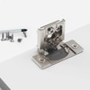 MEICCIPLUS Soft Close Cabinet Hinges 10 Pack, 1-1/4 inch Overlay,