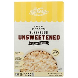 Bakery On Main, Gluten Free Instant Oats, Vegan & Non-GMO - Unsweetened, 10.56 oz Pack of 6
