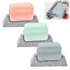 Magic Window Track Cleaner,Upgraded Handheld Window Groove Cleaning Brush Tools Set,Cleaner Brushes Tools for Window lides Gaps,Tile Grout Lines, Shutter Slats, Car AC Vents & Narrow Gaps(Mix 3PCS)