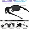 Perfectmiaoxuan Cycling Glasses Sports Glasses Men Women Polarised Sunglasses UV400