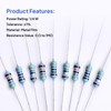 ELEGOO 17 Values 1% Resistor Kit Assortment, 0 Ohm-1M Ohm