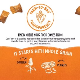 Quinn Pretzels 21 Ounce Gluten Free Peanut Butter Filled Non GMO Snack