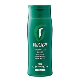 Rishiri Kombu Hair Colour Treatment 200 g - Black (Green Tea Set)