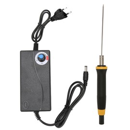 Hot Knife Foam Cutter DC 12V 3A Quickly Heating Smoothly Cut Ergonomic Handle Foam Cutting Tool for Cutting Engraving 100‑240V EU Plug 100‑240V