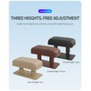 JEYODA Car Armrest Pad, Left Elbow Support, General Leather Booster