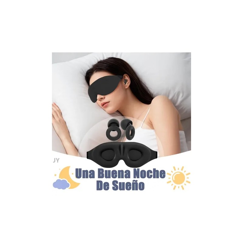 4 Antifaz 3d Dormir Respirable Adjustable Ojos Mascartapone