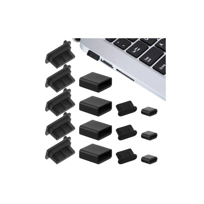 40 piezas de 4 tipos de funda USB, cubierta de