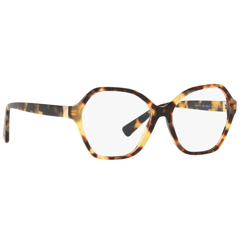 Valentino VA3073-5036 Eyeglass Frame LIGHT HAVANA w/DEMO LENS 53mm