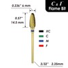 C & I Flame Drill Carbide Nail Drill Electric Machine