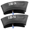 90/100-14" 3.00-14 Inner Tube (2-Pack) Replacement Fit most 110cc 125cc