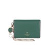 [ランバンオンブルー] パスケース リム レディース ダークグリーン