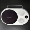 Polaroid P4 Music Player Wireless Bluetooth Speaker Retro Boombox Black