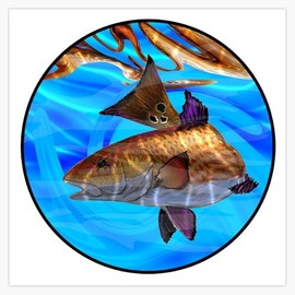 The RED Dawn Bumper Sticker Vinyl Decal 5"