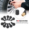 Pack of 10 Car Motorcycle Universal TR412 Locking Tyre Valve