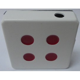 8 Eclipse Lucky Dice Novelty Lighters,Child Resistant, Refillable Butane Lighter 1636-8