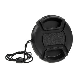 Fotodiox Inner Pinch Lens Cap, Lens Cover with Cap Keeper, 52mm