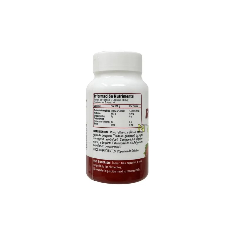 Resveratrol Greenside: Suplemento en Cápsulas con 30 Unidades
