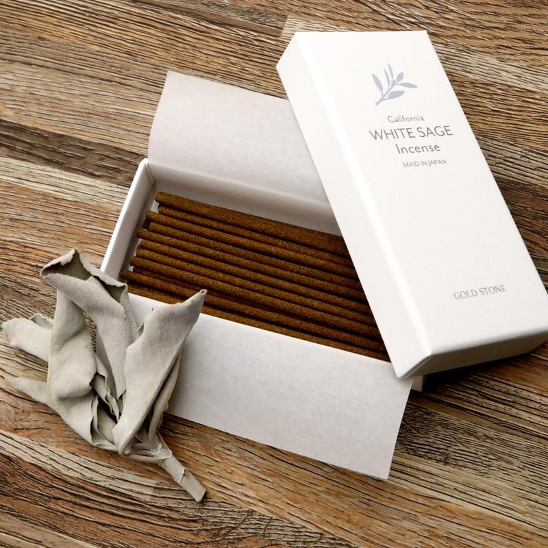 White Sage Cleansing Incense Sticks 30 Sticks 100% Natural Ingredients