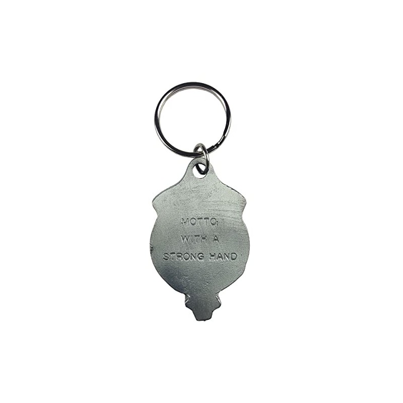 MacKay Solid Pewter Scottish Clan Crest Key Chain/Key Ring