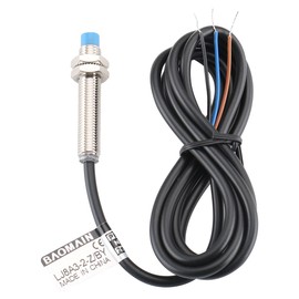 Baomain Sensor Proximity Switch LJ8A3-2-Z/BY Dc 3-Wire 10-30v 200ma 2mm PNP No Approach
