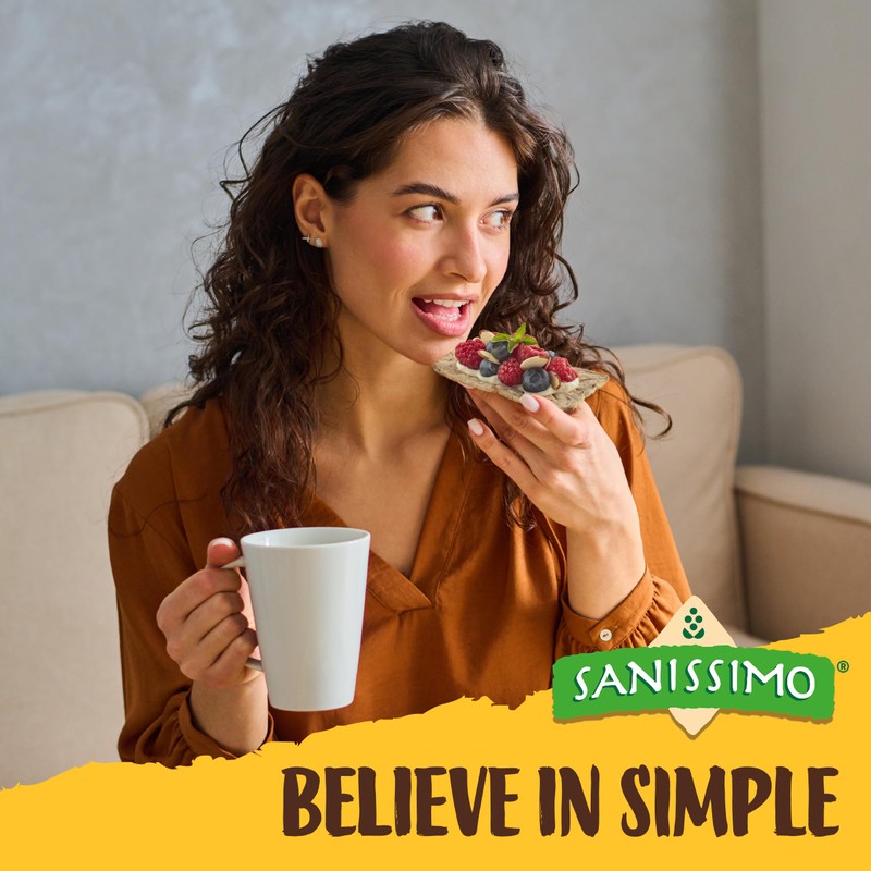 Sanissimo Salmas Salted, 20 packs of 3 Crackers, Oven Baked