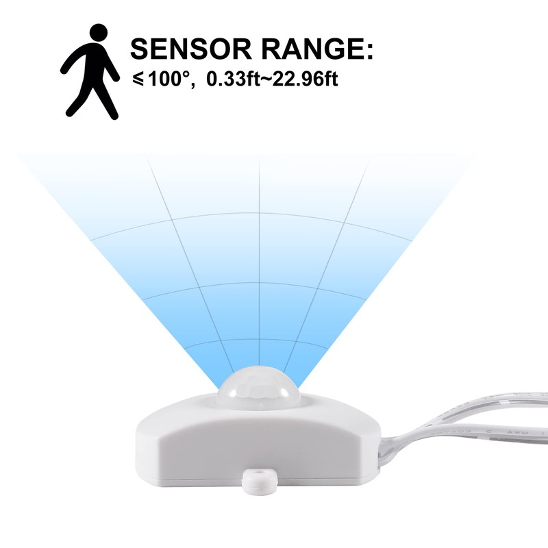 2 x DC 5-24V Mini PIR Motion Sensor Switch Sensor