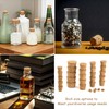 TAHULIK 30PCS Natural Corks Stoppers, Assorted Sizes, Soft Wood Tapered
