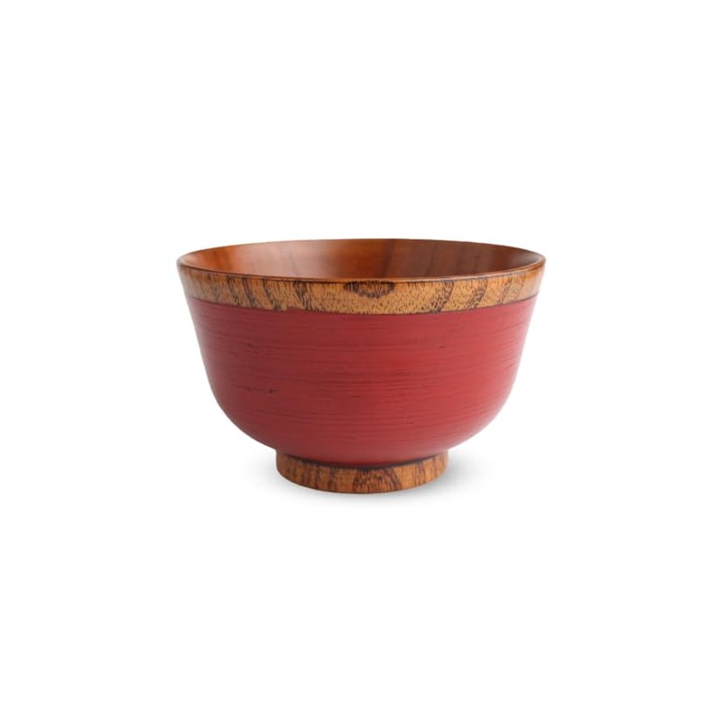 J-kitchens Wooden Soup Bowl Bristles Verbena Φ11.2 x 7cm