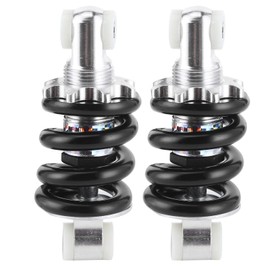 Rear Shocks and Struts Strut & Spring Pair of 4in Shock Absorber Adjustable Damper Universal for 2 Stroke Chinesemoto Moto