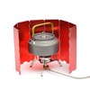 Lightweight and Durable Windscreen for Camping Stove, Foldable Stove Windshield