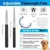 PetTest i-Catch Telescoping Dog Urine Catcher, 45-inch Extendable Dog Pee