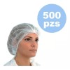 Derma Care Cofia Plisada Desechable Blanca Dermacare C/500 Pzas