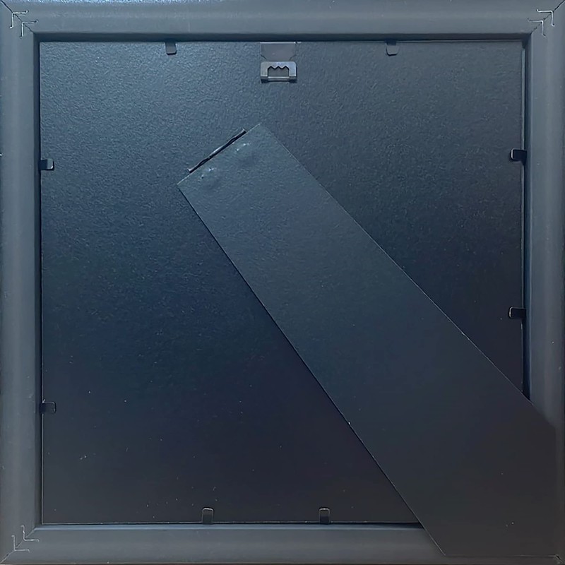 pf+a REAL GLASS 8x8 Photo Frame With Mount For 6x6