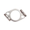 Jxsaboorle 2 Sets 2-1/2 Inch Split Exhaust Flange Repair Kit,2