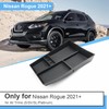 Coleya Lower Center Console Organizer for 2021-2024 2025 Nissan Rogue