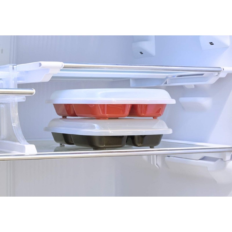 Komori Resin Tableware Bento Lunch Plate with Hood, Square Shape,