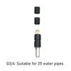 Pipe Water Stopper Kit Professional Plumber Stainless Steel Hot Melt