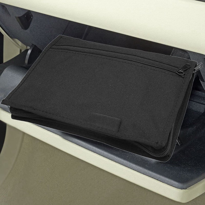 Exqufood 2X Universal Glove Box Organizer Storage Holder for Manuals
