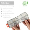Smart-Planet ToGo Pill Box Small for Travelling - Tablet Box