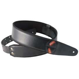 RightOn! STRAPS Guitar Strap Width 6cm, Length 95-150cm CHARM Black