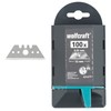 Wolfcraft 100 Professional Trapezium Blades 0.65 x 52 mm in