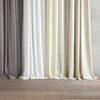 Lush Decor Belgian Flax Prewashed Linen Rich Cotton Blend Window
