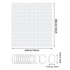 Checkered Shower Curtain - Black Line White Check Shower Curtain,