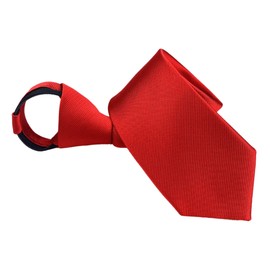 Ctskyte Mens Big Boys Neckties for Men, Assorted Zipper Ties for Men, Silky Zip Up Ties, Men's Pretied Red Ties