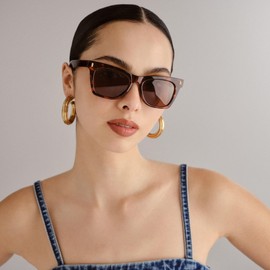 AIRE Women's BELLATRIX 2542218, DARK TORT BROWN MONO POLARIZED, Brown, One Size