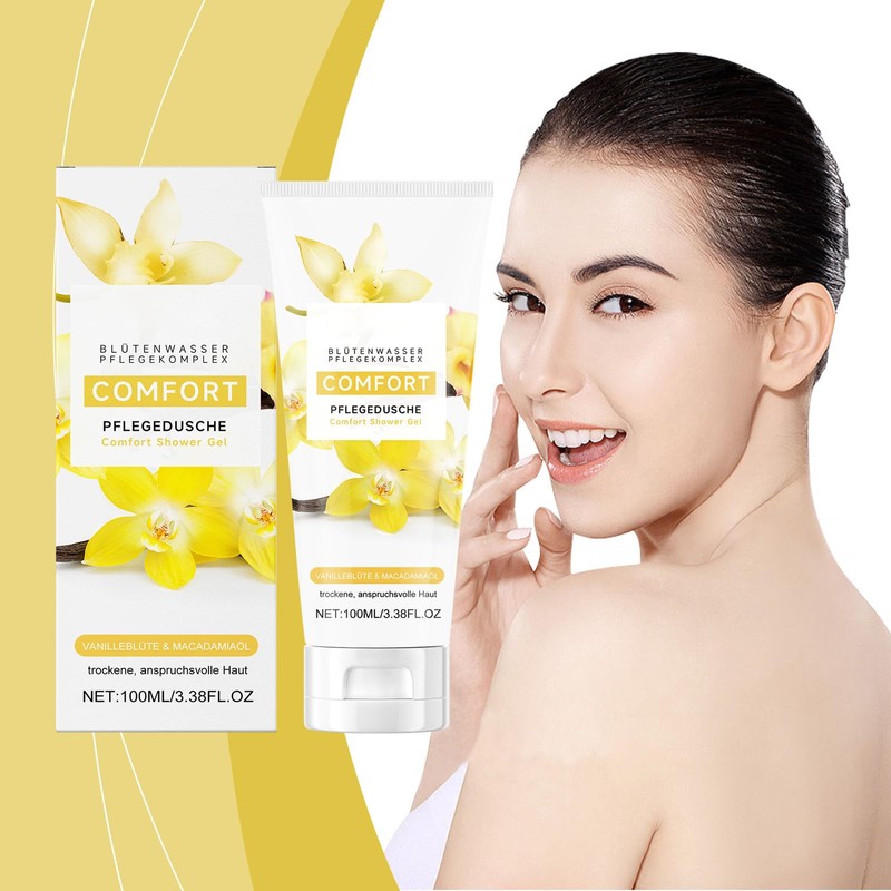 Vanilla Shower Gel, Bath & Body Soft Vanilla Shower Gel,