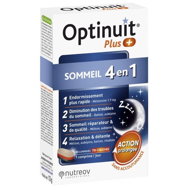 Nutréov Physcience Nutreov Optinuit Plus Sommeil 4 en 1 30