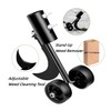Miyobing Crevice Weeding Tools with Wheels, Hook Weed Remover Tool,