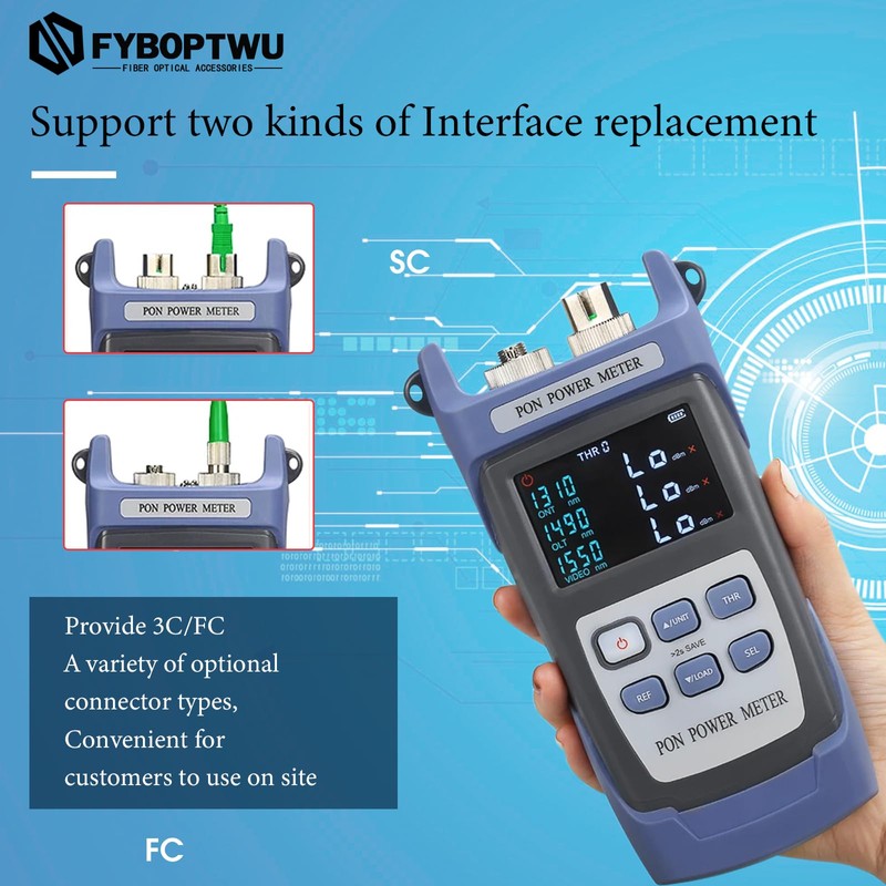 FYBOPTWU - Optical Fiber Cable APC PON Power Meter Tester